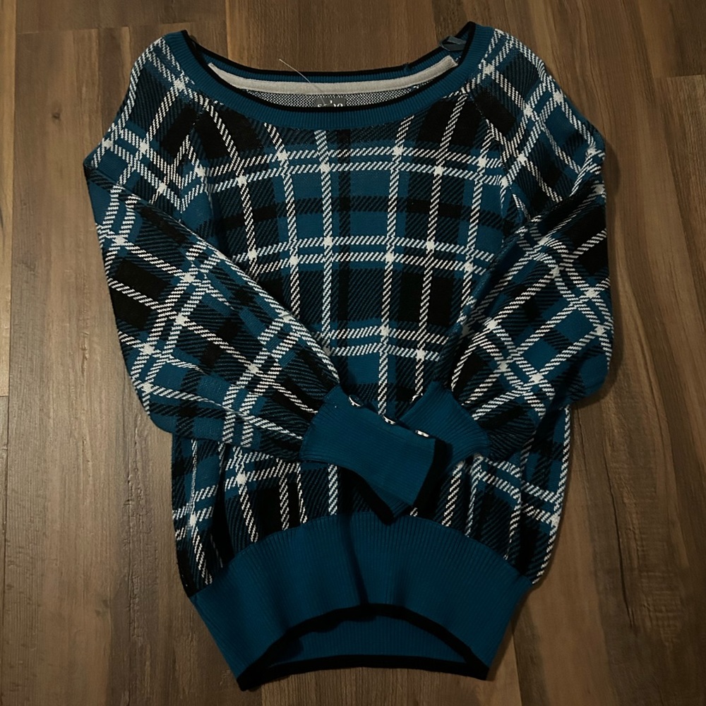 Plaid Sweater
